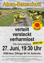 Atom-Bauschutt – verteilt, versteckt, verharmlost