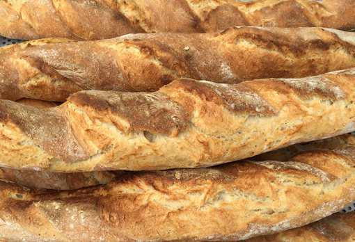 AKTION -T65 franz. Bio Baguette Mehl 25kg, 2,60/2,08 Euro/kg Bild zum Schließen anclicken