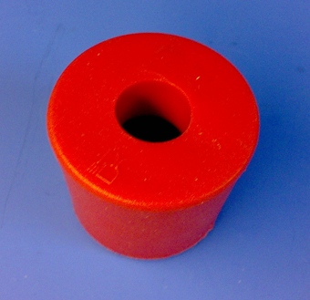 Gummistopfen für Gärspund für Gärfässer, Gr.1, 18mm - zum Schließen ins Bild klicken