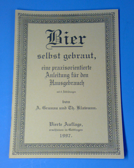 Bier selbst gebraut Bild zum Schließen anclicken