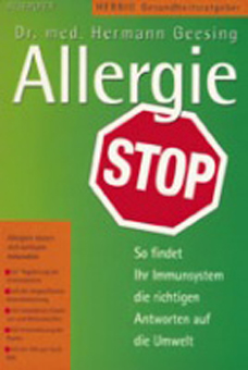 ?Allergie STOPP“, Autor: Dr. med. Hermann Geesing - zum Schließen ins Bild klicken
