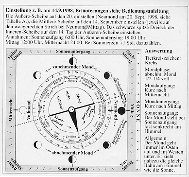 ?Die Monduhr“ - zum Schließen ins Bild klicken