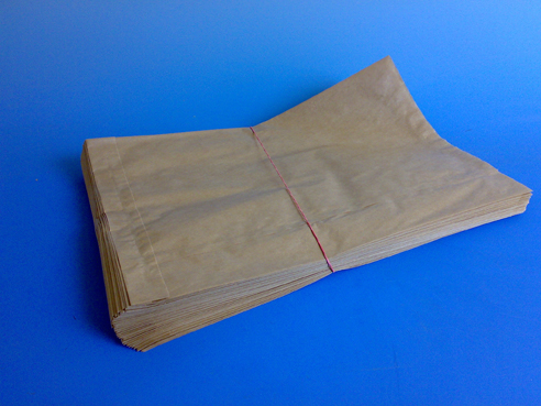 Papiertüten, 100 Stück L/B/T 20 x 8 x 40 cm Bild zum Schließen anclicken