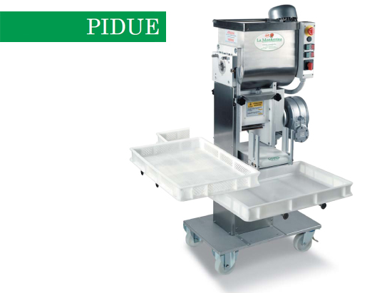 Nudelmaschine Modell PIDUE mit Einzelbecken - zum Schließen ins Bild klicken