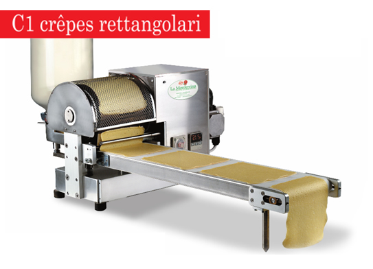 C1 Crepes Maschine Teigband 160 oder 200 mm - zum Schließen ins Bild klicken