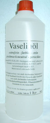 Vaseline Öl 1Liter - zum Schließen ins Bild klicken