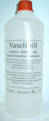 Vaseline Öl 1Liter Bild zum Schließen anclicken